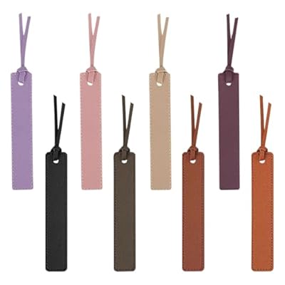 TRKETK 8 Piezas Marcadores de Libros de Cuero con Cuerda Accesorios de Lectura Punto de Libro Personalizado Hermoso Regalo para Hombres Y Mujeres Ratónes De Biblioteca Lectores | Ya disponible en tu tienda friki favorita! En mundofriki.es! TRKETK 8 Piezas Marcadores de Libros de Cuero con Cuerda Accesorios de Lectura Punto de Libro Personalizado Hermoso Regalo para Hombres Y Mujeres Ratónes De Biblioteca Lectores | Ya disponible en tu tienda friki favorita! En mundofriki.es!