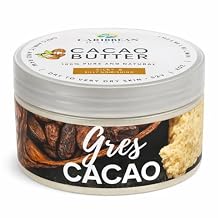 أساسيات منطقة البحر الكاريبي زبدة الكاكاو الهايتية العضوية النقية Gres Cacao، عبوة 8 أونصة من 1