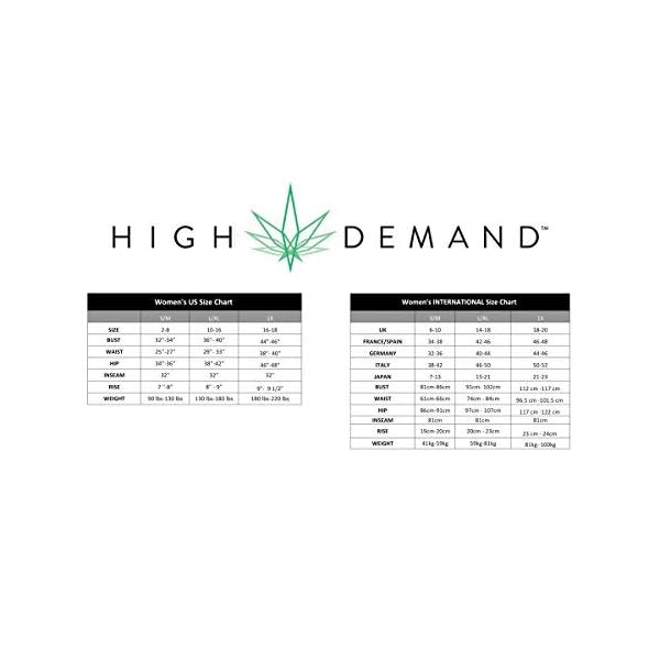 High Demand Women's Stretch Mesh Leaf Bodysuit-L Multi