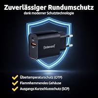 Intenso 30W USB-C & USB-A Schnellladegerät - Power Delivery Netzteil – Ansicht 5