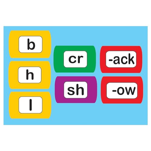 Word Chunking foam magnets Ashley Productions lettres aimantées enfant