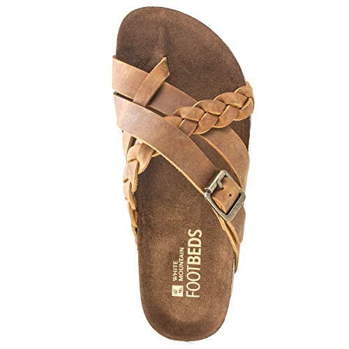 Image of White Mountain Women's Harrington Braided Footbed Sandal