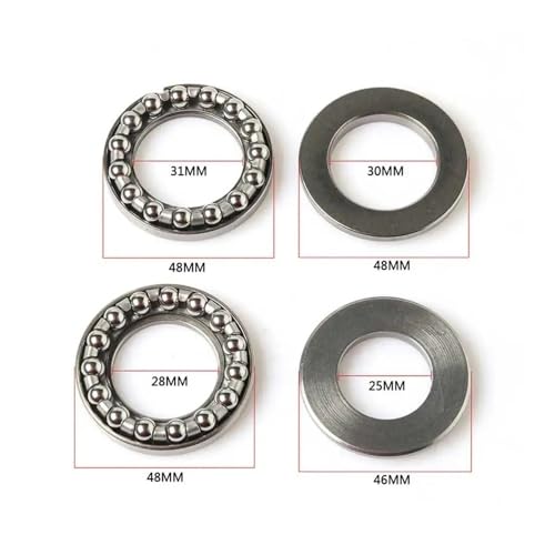 Colonne de direction YBR 125 kit roulement robuste pour course - 6