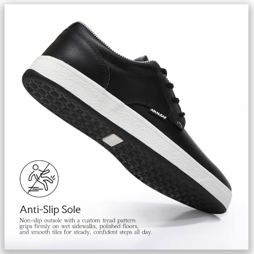 Image of ANALEAF Mens Casual Dress Shoes Fashion Sneakers