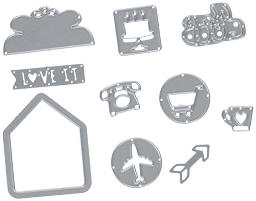 Sizzix 661526 Thinlits, Planner Page Icone by