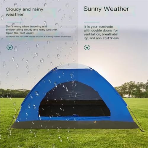 Carpa ligera para camping para tres personas miniatura 3
