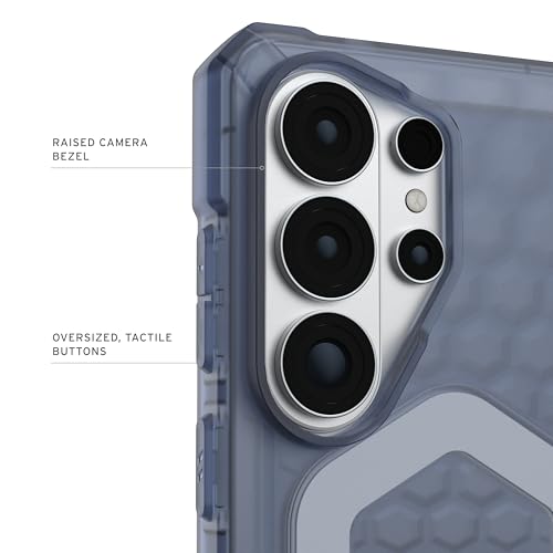 Image of Urban Armor Gear UAG Designed for Galaxy S26 Ultra 5G Case, Essential Armor - Compatible with Magnetic Charging Rugged Military Drop Tested Anti-Slip Protective Cover - Cloud Blue