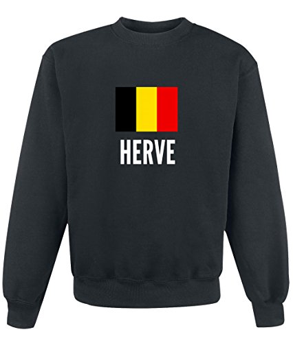 Felpa Herve city Black