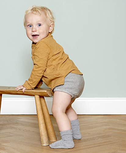 GoBabyGo Bamboe Sokken, 1-2 Jaar, Grijs Gemeleerd - Afbeelding 5