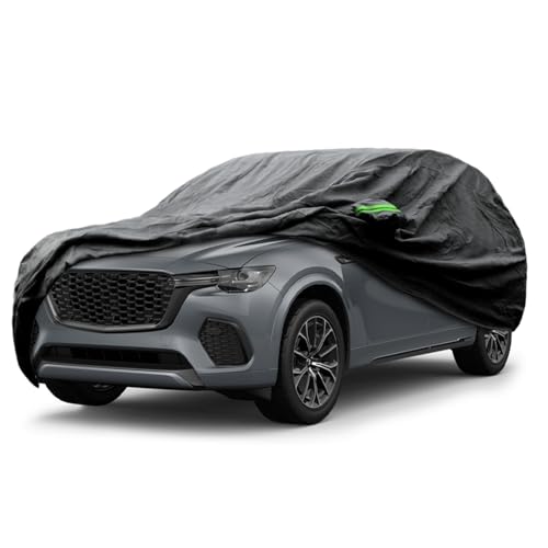 Image of Proadsy Custom Fit Car Cover for 2024-2026 Mazda CX-70 Waterproof Outdoor | UV-Blocking Waterproof With Soft Lining Prevents Leaks & Scratches. Perfect For Sunny, Snowy Outdoor Parking, Garage Storage