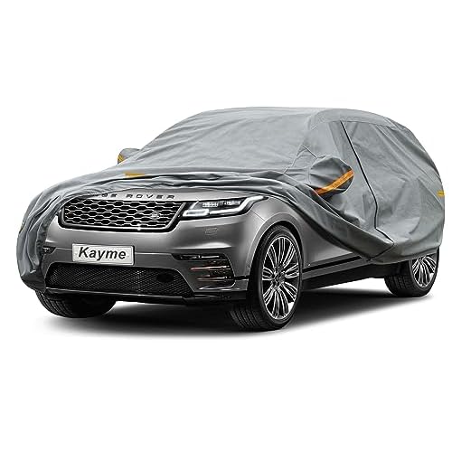 Kayme Heavy Duty SUV Car Cover Custom Fit Land Rover Range Rover (2013-2025) Waterproof All Weather for Automobiles, Full Exterior Covers Sun Rain UV