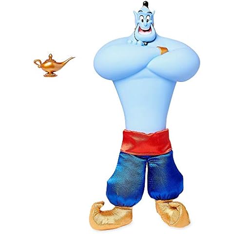 Disney Official Store Aladdin Genie 29cm Classic Doll & Lamp Boxed Playset Cover