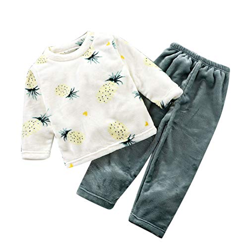 Printasaurus 7-8 Years Girls Outfits&Set, Toddler Kids Baby Boys Girls Cartoon Pajamas Winter Warm Coats Pants Outfits Set