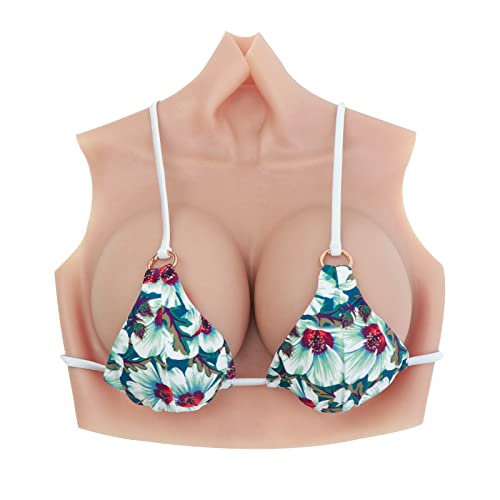 ROANYER 女装 おっぱい Eカップ シリコンバスト 男の娘 性転換 コスプレ 巨乳 爆乳 偽乳 女装子 女装男子 人工乳房 デカいおっぱい