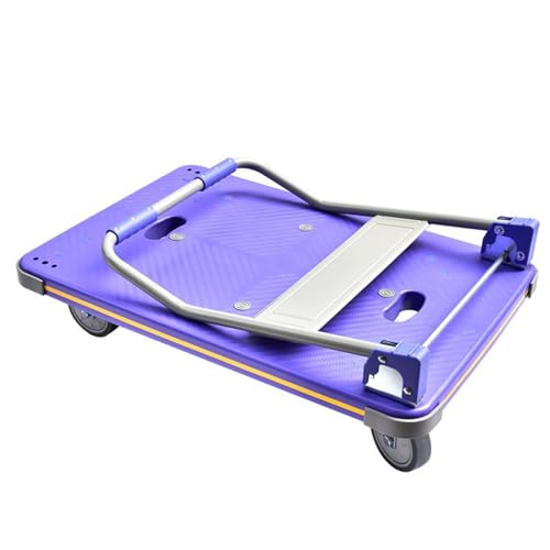 Carretilla plegable ligera de 4 ruedas para carga 70x47 miniatura 3