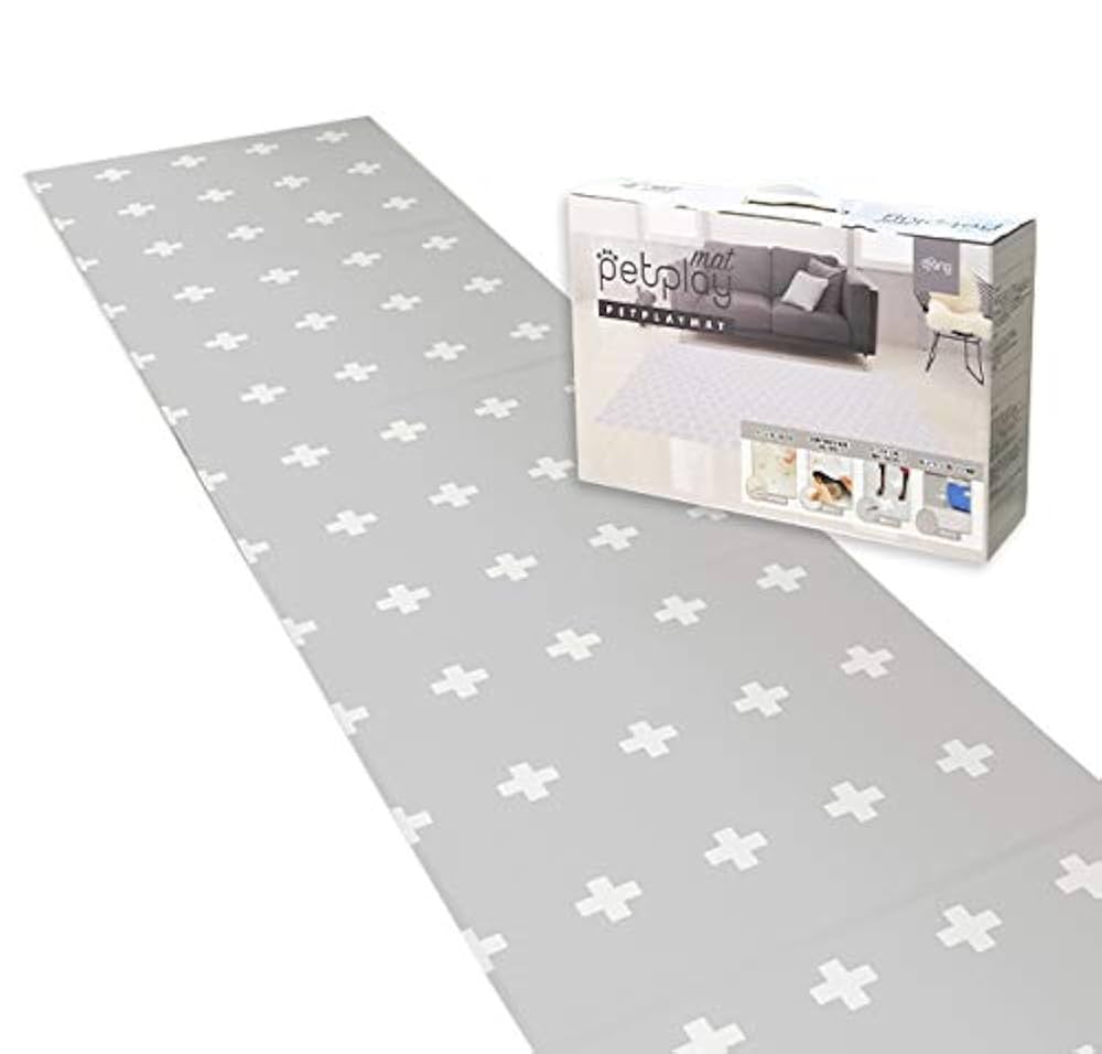 Amazon | dfang【ペットプレイマット 厚み5mm 折りたたみタイプ