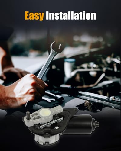 Image of ROADFAR Front Windshield Wiper Motor for Ford for Crown Victoria 1995-2002 | For Ford For Grand Marquis 1995-2002|For Lincoln For Town Car 1995-1997|For Mercury For Grand Marquis|OE F5AZ17508A|7 Pins