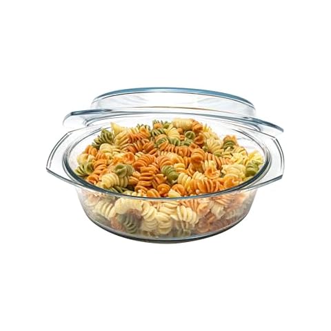 Simax Round Glass Casserole Dish Cover