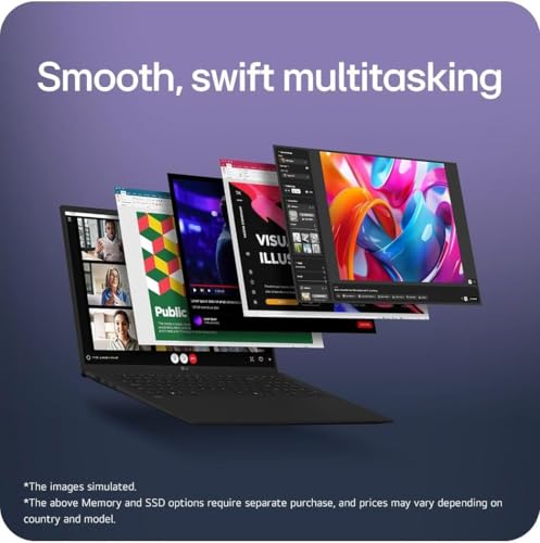 Image of LG Gram 17 Touchscreen Lightweight Laptop 2025, Copilot+ PC, Intel Core Ultra 7 258V, 17 inch QHD+ Touchscreen, 32 GB LPDDR5X, 2 TB SSD, Wi-Fi 7, Backlit Keyboard, Wi-Fi 7, Windows 11 Pro, Accessories