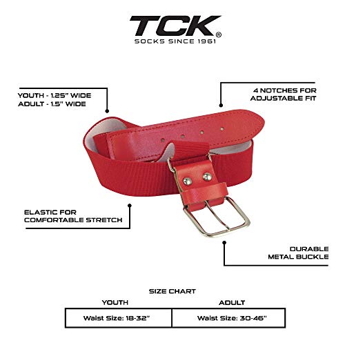Image of Baseball Belt and Socks Combo Over the Knee - Youth and Adult Sizes Prosport