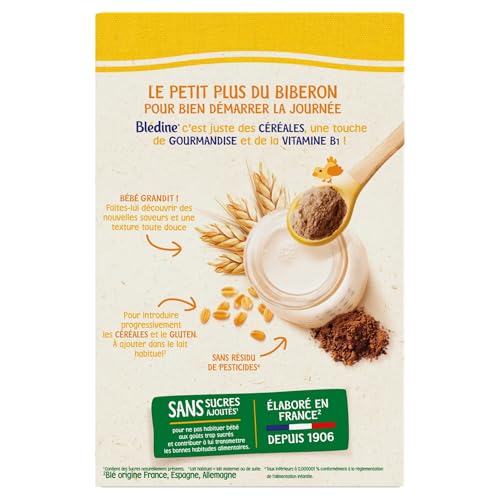 Blédina préparation à base de céréales instantanées cacao dès - vue 6