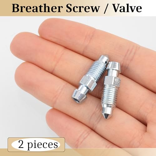 AERZETIX - C73997-2x Ventile, Entlüftungsschraube M8x1 - kompatibel mit Hyundai Kia Mazda Mitsubishi Suzuki - OE-Nummern 5812507310, KB00133691, MR205677, 5515177E00