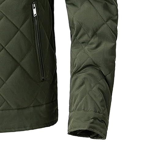 Chaqueta cálida de diamante grueso para combatir el frío sin llevar ropa pesada 5