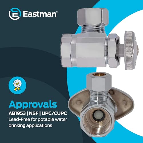 image for Eastman 1/2 Inch OD Compression x 1/2 Inch FIP Compression Multi-Turn 