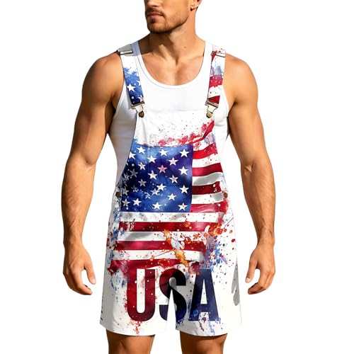 Mono vaquero playero para festivales y eventos de verano masculinos