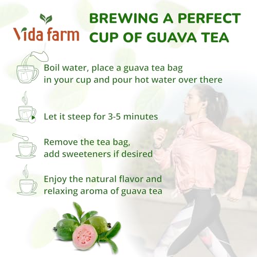 Image of VIDA FARM 125 Premium Guava Leaf Tea Bags