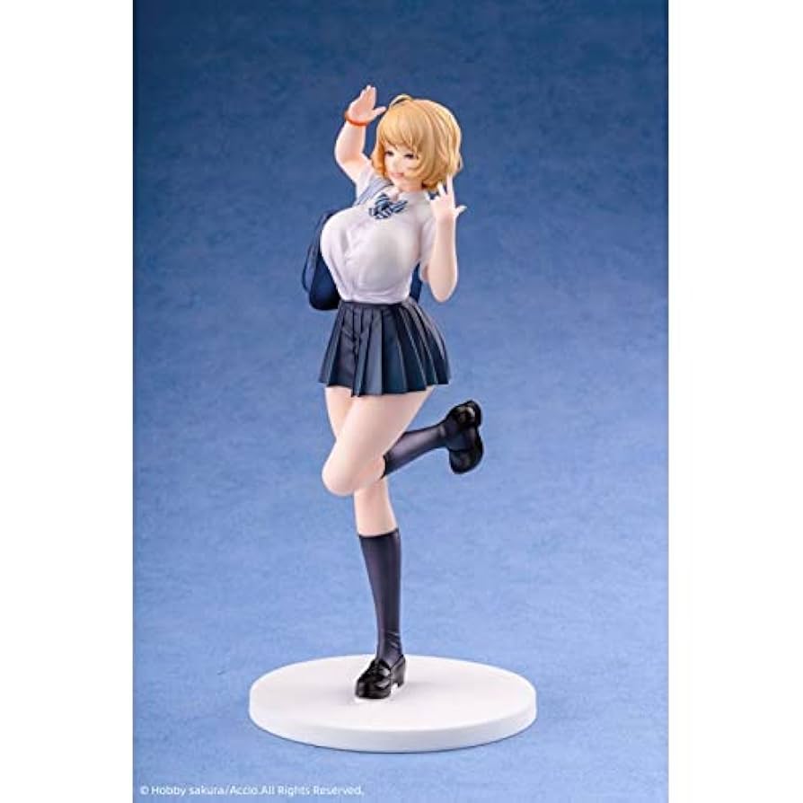 渥美千代子 ブルーパンツVer. (タペストリー付属) 特典】渥美千代子 ブルーパンツ ver. 1/6 完成品フィギュア