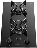 Cooktop 2 Bocas com Mesa de Vidro Dako Supreme Bivolt