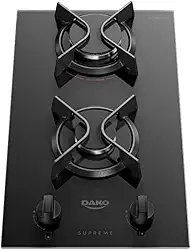 Cooktop 2 Bocas com Mesa de Vidro Dako Supreme Bivolt