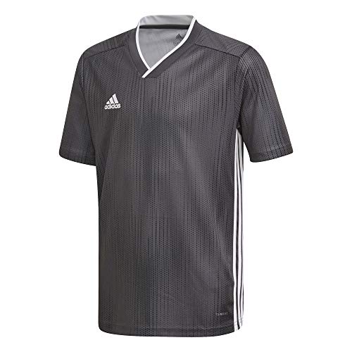 Adidas Boys Tiro 19 Jersey, Solid Gray White,XL - US
