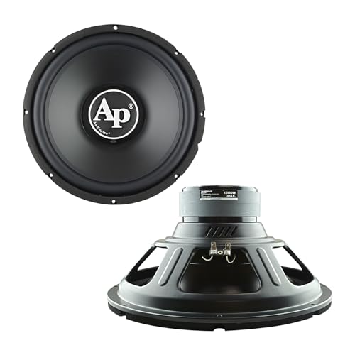 Audiopipe 15” Car Subwoofer (TS-PP2-15), Singlel 4 ohms, 1500W Max, Sold Individually