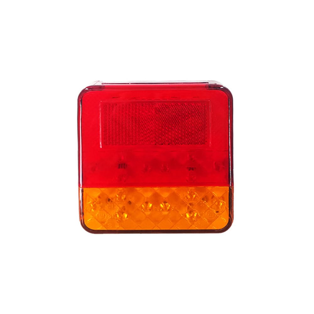 Tylne światło tylne do 16 przyczep, światło tylne do samochodów ciężarowych, 12 V, 2 sztuki, montaż lamp tylnych