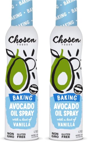 Image of Chosen Foods Avocado Oil Baking Spray 4.7 Fl Oz (Pack of 2)