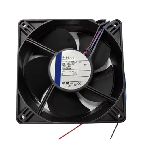 Ventilateur axial 120mm 4414HHR contre la surchauffe des machines 24V