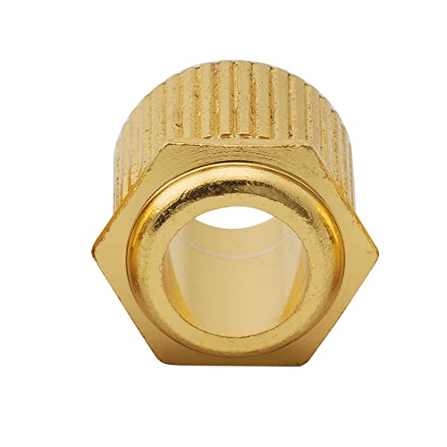 Bushing adapteur conversion mécaniques 1/4 inch 10mm laiton solide doré