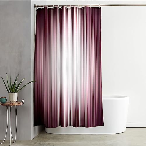 Rideau de douche polyester déperlant motif rayures dégradées 300x200 - 3