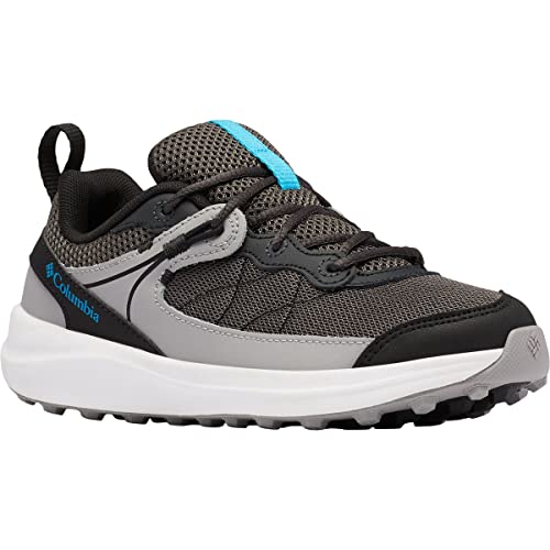 Columbia Unisex Child Trailstorm Hiking Shoe, Dark Grey/Ocean Blue, 12.5 Little Kid Us #TOP1