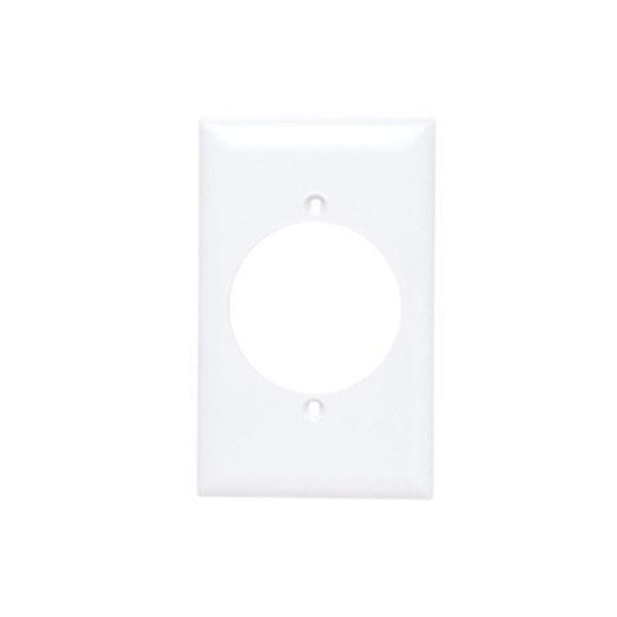 Legrand-Pass & Seymour TP724W Pass & Seymour Tp724-W White 1G Power Outl Plate-image-20
