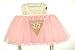 Originals Group Six Months Half Year Old 1st Birthday Baby Pink Tutu Skirt for High Chair Decoration for Party Supplies