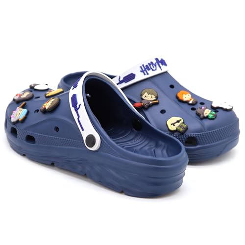 Image of SVAAR x Harry Potter Men's Magical Clogs with 10 Authentic Harry Potter Charms Included and Adjustable Back Strap