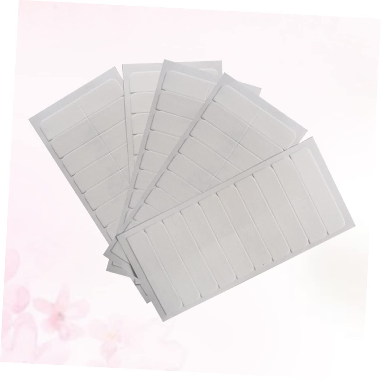 FOMIYES 100 Pcs Double Sided Extension Tape replacement tape in hair extensions Extension Tapes for Replacement double side tape hair extension tape replacement belt invisible white