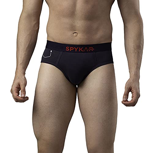 Image of Underjeans Men Cotton Blend Brief - Pack of 2