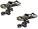 Woodlander Outdoors 2X Rod Holder for Lund Boat Sport Trak Gunnel System - with Cannon Rod Holder Installed