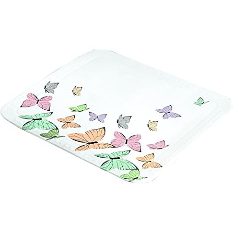 Kleine Wolke Butterflies Multicolour Shower Mat Cover