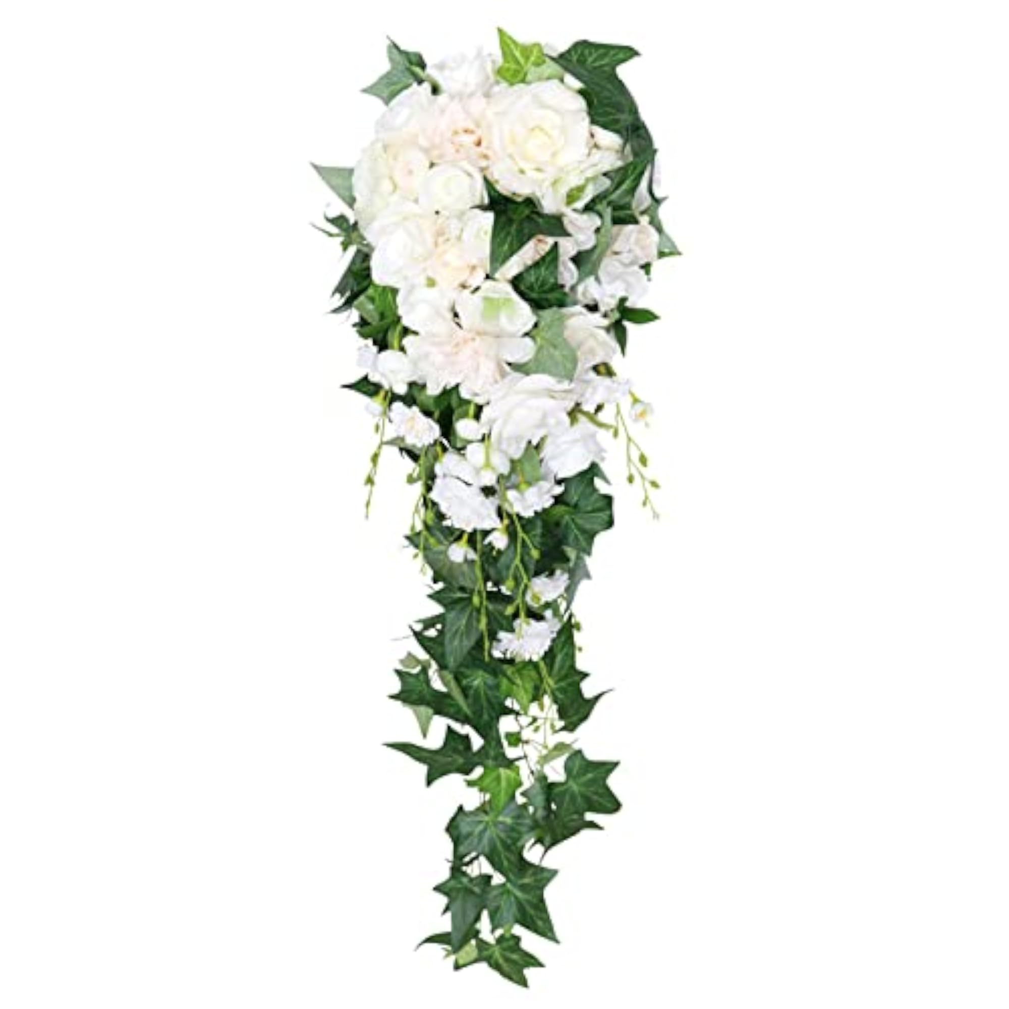 Cascading Wedding Bouquets Boho Rustic Artificial