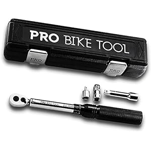 Pro Bike Tool 3/8 Inch Momentsleutel set – 10 tot 60 Nm – Fiets Onderhoudsset Voor MTB, Racefietsen en Motorfietsen…